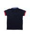 A Blue Short Sleeve Polos from Chickeeduck in size 4T for boy. (Back View)