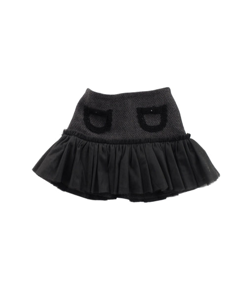 A Black Short Skirts from Nicholas & Bears in size 4T for girl. (Front View)
