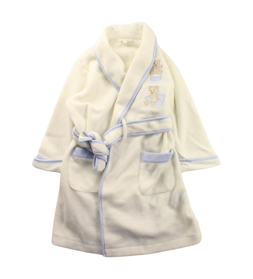 A Blue Bathrobes from Nicholas & Bears in size 4T for boy. (Front View)