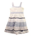 A Grey Sleeveless Dresses from Nicholas & Bears in size 6T for girl. (Back View)