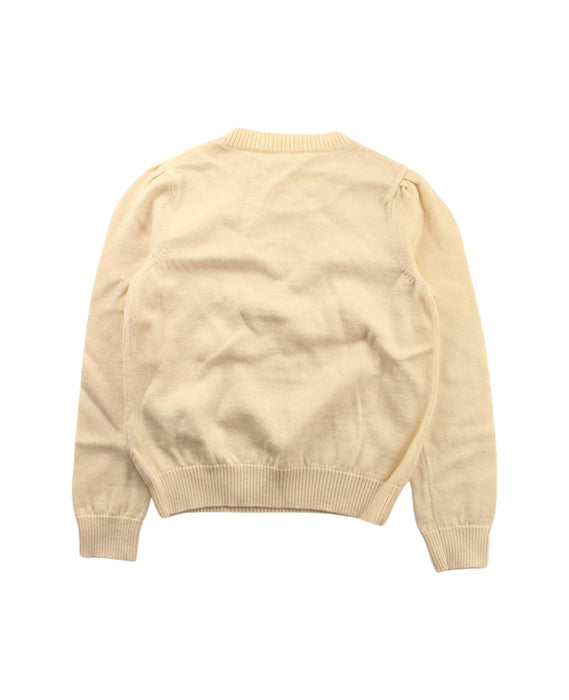 A Ivory Knit Sweaters from Nicholas & Bears in size 6T for girl. (Back View)