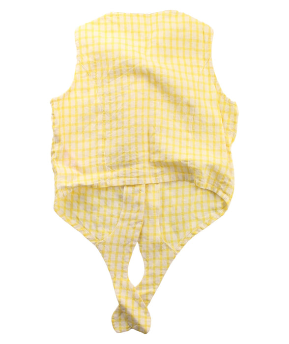 A White Sleeveless Shirts from Nicholas & Bears in size 8Y for girl. (Back View)