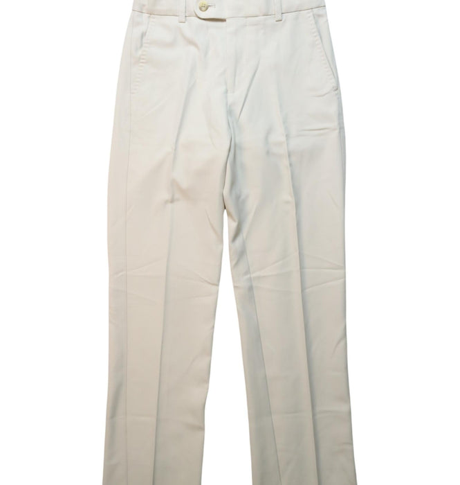 A Ivory Dress Pants from Peter Millar in size 9Y for boy. (Front View)