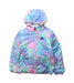 A Multicolour Puffer/Quilted Jackets from Nike in size 7Y for girl. (Front View)
