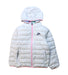 A Multicolour Puffer/Quilted Jackets from Nike in size 7Y for girl. (Back View)