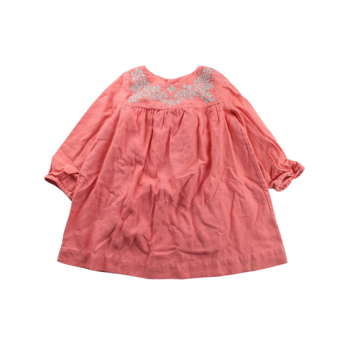 A Orange Long Sleeve Dresses from Bonpoint in size 2T for girl. (Front View)