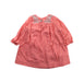 A Orange Long Sleeve Dresses from Bonpoint in size 2T for girl. (Back View)
