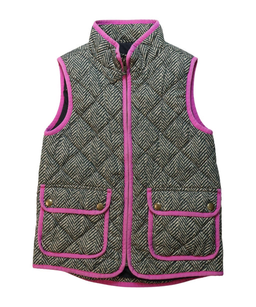 A Multicolour Vests from Crewcuts in size 6T for girl. (Front View)