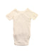 A White Short Sleeve Bodysuits from Petit Bateau in size 3-6M for neutral. (Back View)