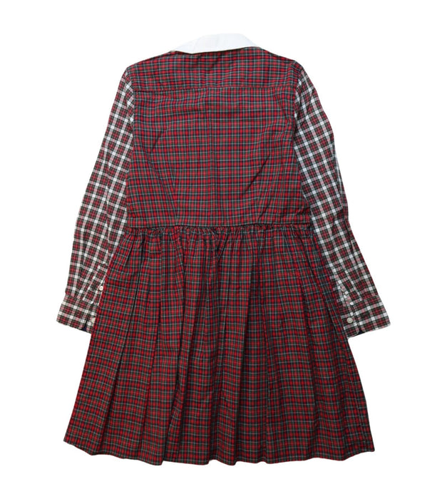 A Multicolour Long Sleeve Dresses from Ralph Lauren in size 6T for girl. (Back View)