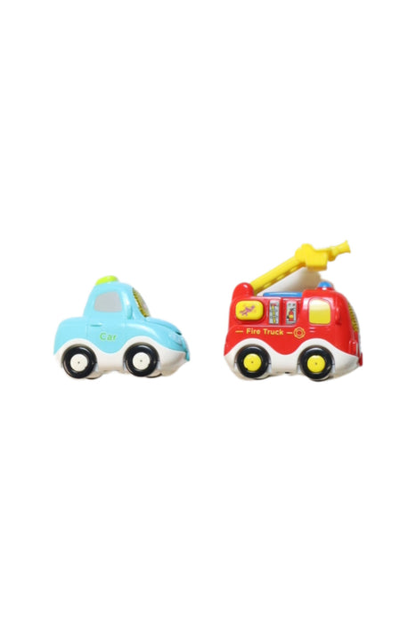A Multicolour Cars Trucks Trains & Remote Control from Vtech in size 12-18M for boy. (Front View)
