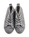 A Silver Sneakers from Seed in size 5T for girl. (Back View)