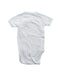 A Blue Short Sleeve Bodysuits from Petit Bateau in size 0-3M for boy. (Back View)