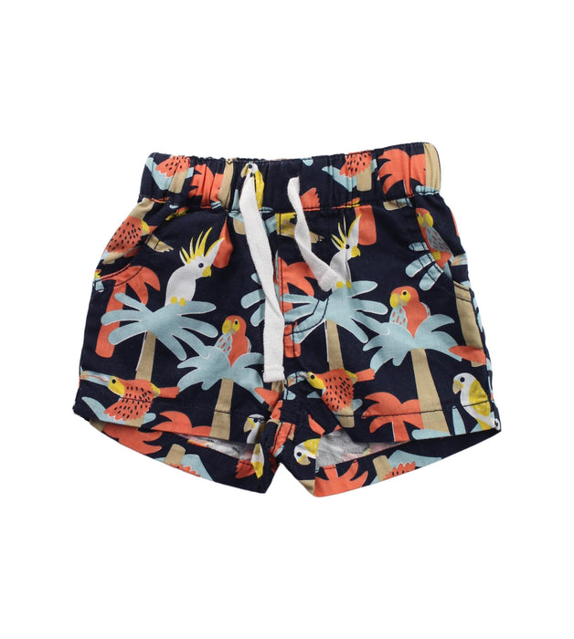 A Blue Shorts from Seed in size 0-3M for boy. (Front View)
