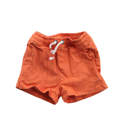 A Orange Shorts from Seed in size 0-3M for boy. (Front View)