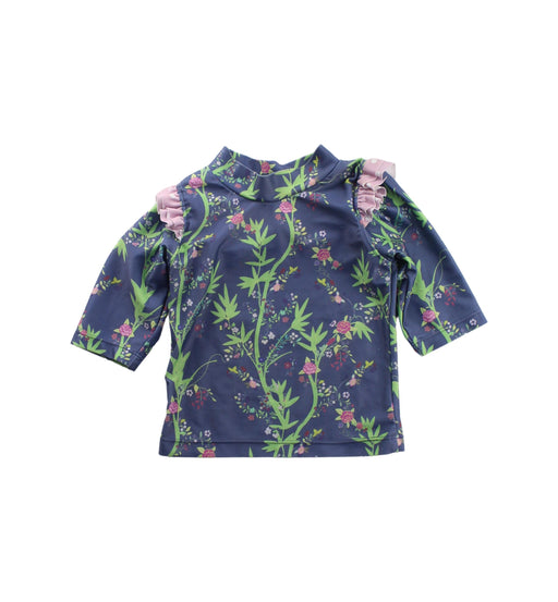 A Blue Swim Sets from Olga Valentine in size 6-12M for girl. (Front View)