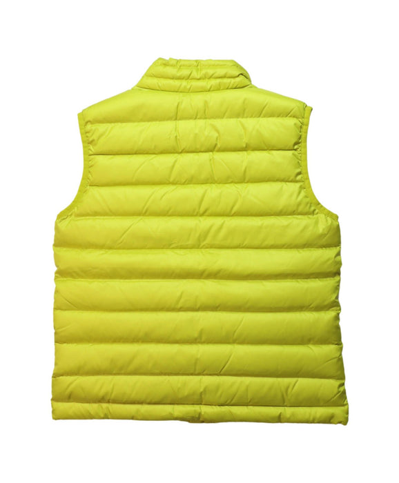 A Yellow Outerwear Vests from Patagonia in size 7Y for neutral. (Back View)