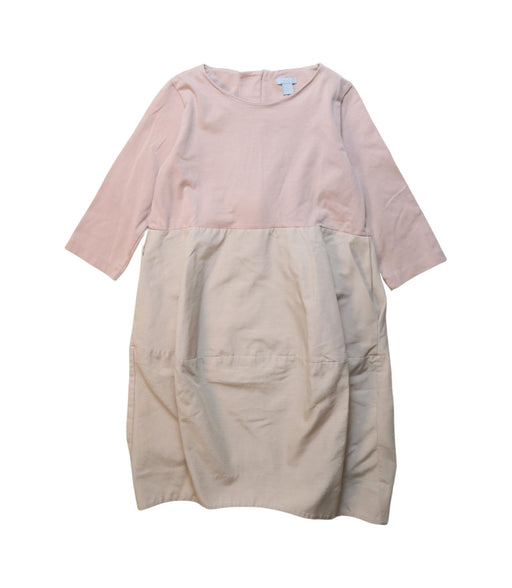 A Pink Long Sleeve Dresses from COS in size 4T for girl. (Front View)