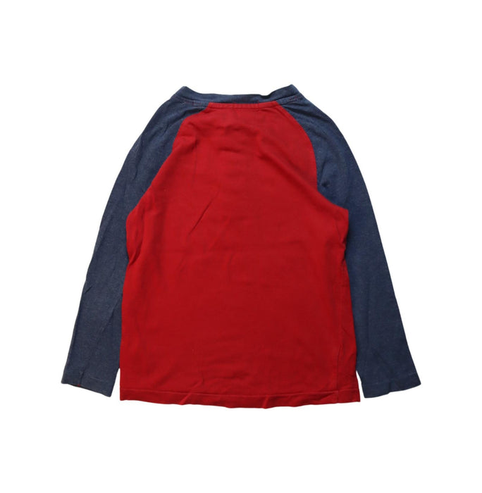 A Grey Long Sleeve T Shirts from Polo Ralph Lauren in size 5T for boy. (Back View)