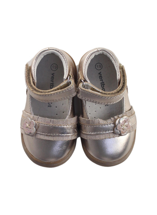 A Silver Flats from Vertbaudet in size 12-18M for girl. (Back View)