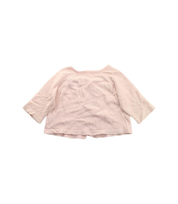 A Pink Cardigans from Kingkow in size 18-24M for girl. (Back View)