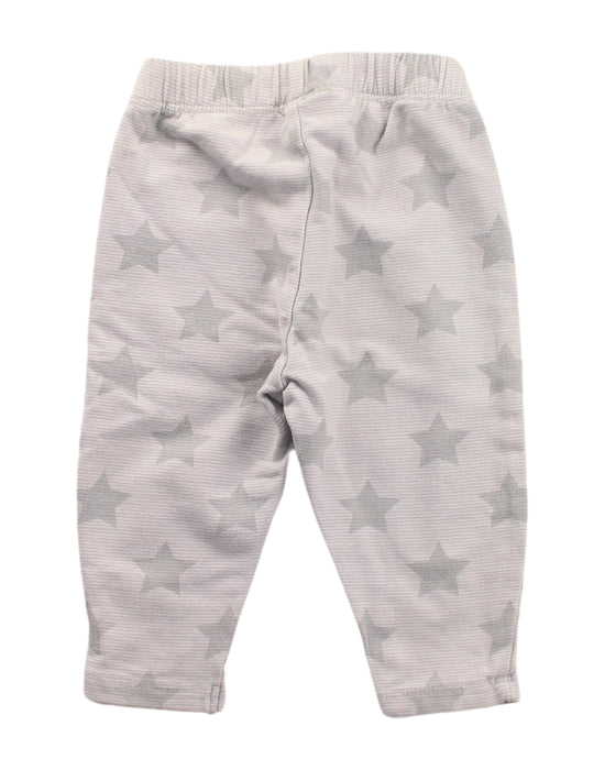 A White Sweatpants from Seed in size 0-3M for girl. (Back View)