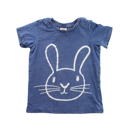 A Blue Short Sleeve T Shirts from Seed in size 6-12M for girl. (Front View)