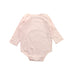 A Pink Long Sleeve Bodysuits from Ralph Lauren in size 3-6M for girl. (Back View)