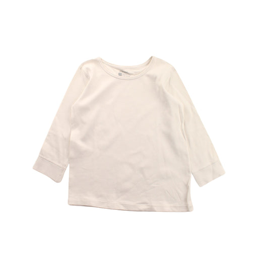 A White Long Sleeve T Shirts from Mides in size 4T for boy. (Front View)
