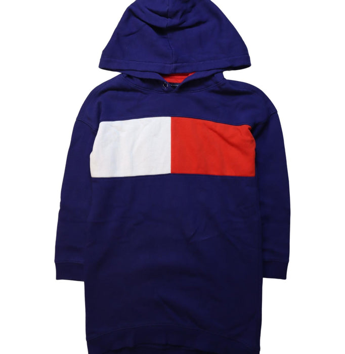 A Multicolour Long Sleeve Dresses from Tommy Hilfiger in size 7Y for girl. (Front View)