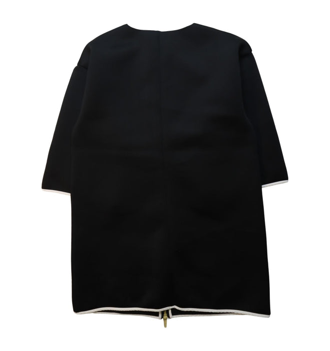 A Black Long Sleeve Dresses from I Pinco Pallino in size 12Y for girl. (Back View)