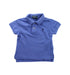 A Blue Short Sleeve Polos from Polo Ralph Lauren in size 6-12M for boy. (Front View)