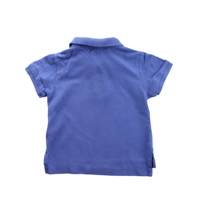 A Blue Short Sleeve Polos from Polo Ralph Lauren in size 6-12M for boy. (Back View)