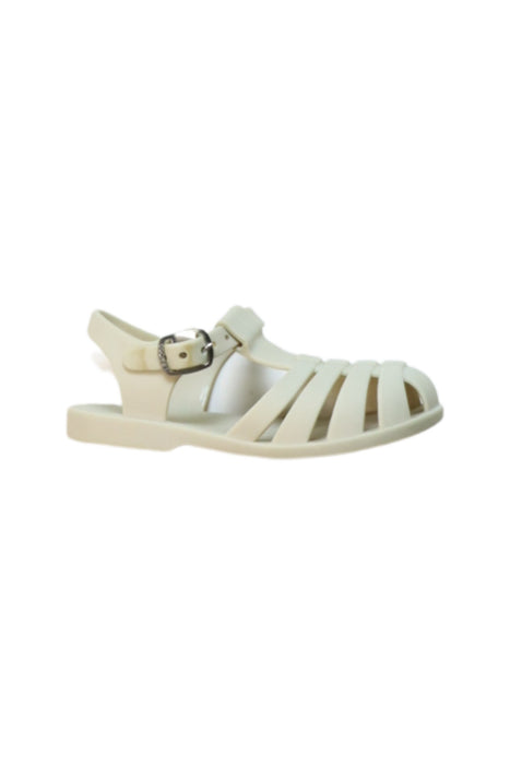 A Ivory Sandals from Liewood in size 3T for girl. (Front View)
