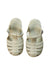 A Ivory Sandals from Liewood in size 3T for girl. (Back View)