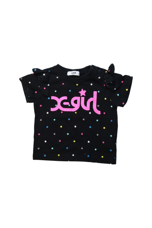 A Multicolour Shorts Sets from X-girl in size 18-24M for girl. (Front View)