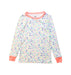 A Multicolour Pyjama Sets from Crewcuts in size 5T for girl. (Front View)