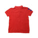 A Red Short Sleeve Polos from Polo Ralph Lauren in size 4T for boy. (Back View)