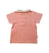 A Peach Short Sleeve Polos from Fendi in size 4T for boy. (Back View)