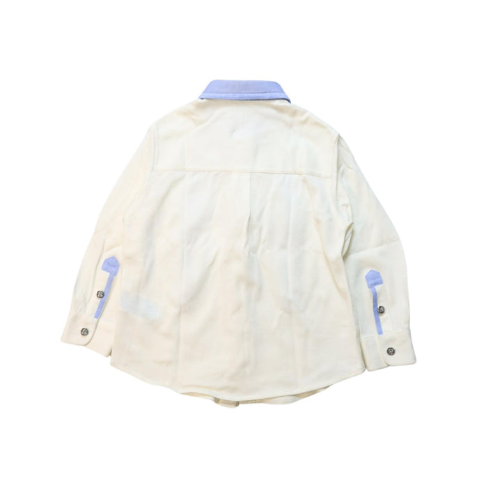 A White Long Sleeve Shirts from Nicholas & Bears in size 3T for boy. (Back View)