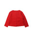 A Red Cardigans from Petit Bateau in size 4T for girl. (Back View)