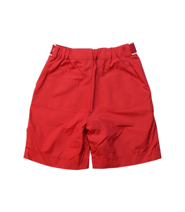 A Red Shorts from I Pinco Pallino in size 4T for boy. (Back View)