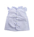 A Blue Short Sleeve Dresses from Jacadi in size 6-12M for girl. (Back View)
