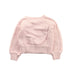 A Pink Knit Sweaters from Seed in size 12-18M for girl. (Back View)