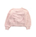 A Pink Knit Sweaters from Seed in size 12-18M for girl. (Back View)