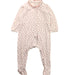 A White Onesies from Petit Bateau in size 6-12M for girl. (Front View)