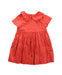 A Red Short Sleeve Dresses from Jacadi in size 3T for girl. (Front View)