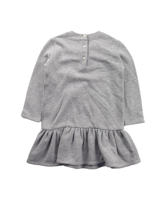 A Grey Sweater Dresses from Ralph Lauren in size 12-18M for girl. (Back View)