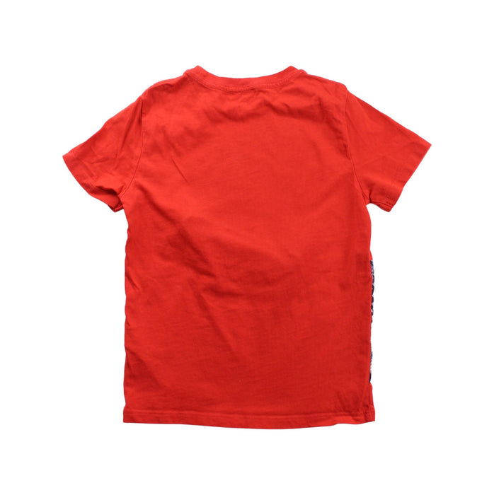 A Red Short Sleeve T Shirts from Paul Smith in size 5T for boy. (Back View)