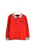 A Red Long Sleeve Polos from Aston Martin in size 12-18M for boy. (Front View)